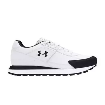 Under Armour Essential Runner белые черные мужские кроссовки 3028408-104 42