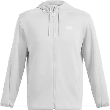 Under Armour Essential Удобная дышащая мягкая свободная водонепроницаемая куртка с капюшоном мужские куртки современные серо-белые 1378824-012 XL