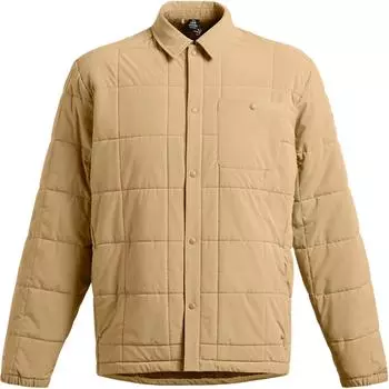 Under Armour Expanse Storm Quilted Vintage Breathable Waterproof Loose Solid Color Outdoor Casual Sports Polo Shirt Jacket Men Jacket 1387030-263 2XL