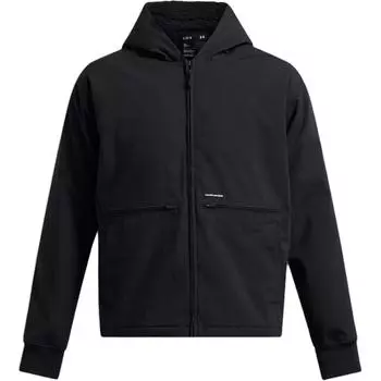 Under Armour Expanse UA Solid Color Casual Long Sleeve Jacket Men Jacket Black 1387568-001 L