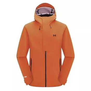 Under Armour Extreme Series Waterproof Windproof Breathable Durable Rain Jacket Men Jacket Sun-Orange 14312213-0049 L