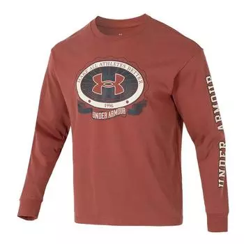 Under Armour Fashion Round Neck Casual Long Sleeve Sweatshirt Men sweatshirt Red 1390251-688 L