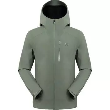 Under Armour Fashionable Comfortable Versatile Hooded Jacket Men Outerwear Lead-Gray-Green 15117202-0110 M