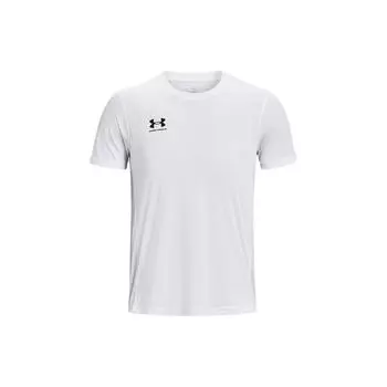 Under Armour Fitted Logo Print Crew Neck Quick Dry Moisture Wicking Short Sleeve T-Shirt Men Tops White 1379589-100 XL