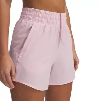 Under Armour Flex Comfortable Classic Stylish Solid Color Versatile Sports Shorts Women shorts Pink 1376933-647 M
