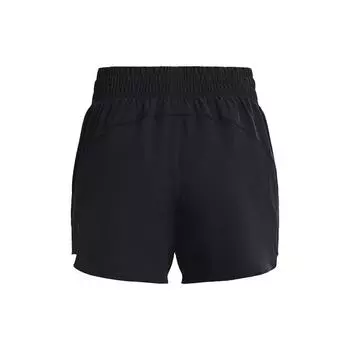 Under Armour Flex Solid High Waist Regular Sports Shorts Women Shorts Black 1376935-001 M