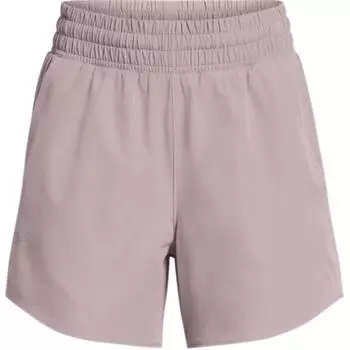 Under Armour Flex Training Loose Solid Color Five-Point Sports Shorts Women shorts Fatigue-Gray 1376933-015