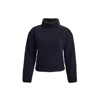 Under Armour Флисовая тренировочная спортивная куртка с высоким воротником Женские куртки Черный Фиолетовый 1366951-590 XS