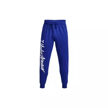 Under Armour Флисовые джоггеры Rival Мужские брюки синие 1379776-400 XL