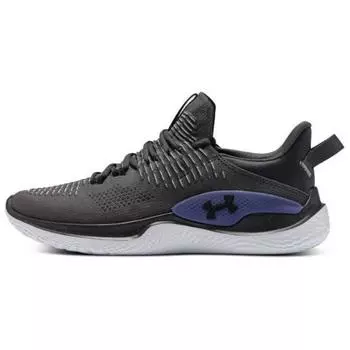 Under Armour Flow Dynamic IntelliKnit Castlerock Mod Серые мужские кроссовки Черные 3027177-101 43