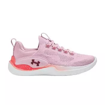 Under Armour Flow Dynamic Pink Shadow Deep Red Женские кроссовки Venom-Red 3026107-601 38