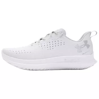 Under Armour Flow Velociti 4 белые металлические серебристые женские кроссовки 3027586-100 35.5