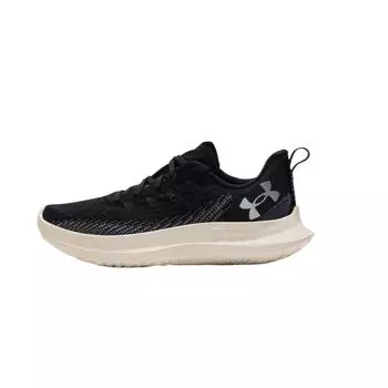 Under Armour Flow Velociti 4 Black Stone Women Sneakers White-Quartz 3027586-002 35.5