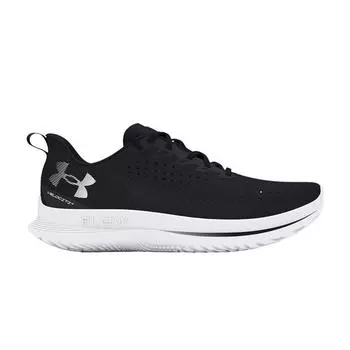 Under Armour Flow Velociti 4 черные белые женские кроссовки антрацит 3027586-001 36