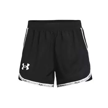 Under Armour Fly-By 2.0 Беговые быстросохнущие дышащие повседневные шорты женские шорты черные 1361392-001 S