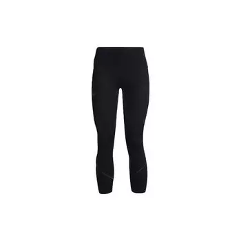 Under Armour Fly Fast однотонные облегающие спортивные брюки для бега длиной 3/4, женские, черные 1365652-001 M