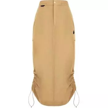 Under Armour Functional Sports Midi Skirt Women Skirts Camel-Brown 6010039-263 M