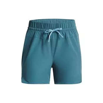 Under Armour Женские шорты для фитнеса Fusion Slim Fit, статический синий 1370044-414 L