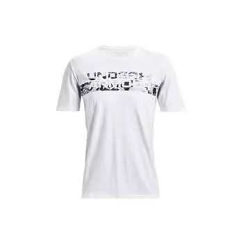 Under Armour Футболка Camo Chest Letter Print Casual T-Shirt Men tops White 1370519 XXL