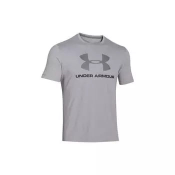 Under Armour Футболка Charged Training с круглым вырезом и коротким рукавом, мужская, серая 1257615-025 XL