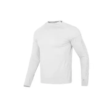 Under Armour Футболка для бега с длинным рукавом и принтом логотипа, мужская, серая 1373214-592 XXL