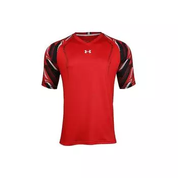 Under Armour Футболка футбольная трикотажная тренировочная унисекс топы красная 21500527-600 M