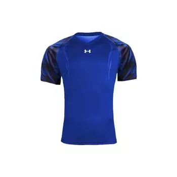 Under Armour Футболка футбольная трикотажная тренировочная унисекс топы королевско-синяя 21500527-400 M