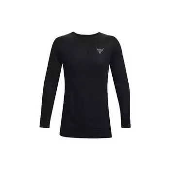 Under Armour Футболка Johnson Series Training с круглым вырезом и принтом на плечах, мужская, черная 1367095-001 L