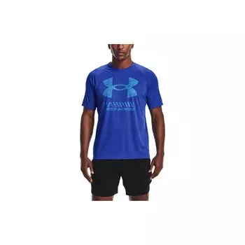 Under Armour Футболка мужская дышащая UA Velocity Casual Training с коротким рукавом, синяя 1363065-486 L