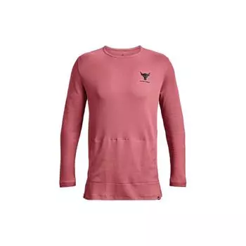 Under Armour Футболка мужская Johnson Round Neck Training с длинным рукавом, розовая 1376050-600 L
