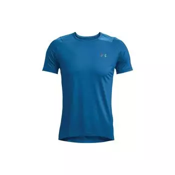 Under Armour Футболка мужская Rush 2.0 Vent Solid Training с коротким рукавом Cruise-Ship-Blue 1370317-899 L