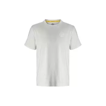 Under Armour Футболка мужская с коротким рукавом и принтом из однотонного повседневного свободного свитера с круглым вырезом и логотипом Curry Series Clay-White 1383378-114 XL