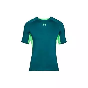 Under Armour Футболка мужская спортивная фитнес-футболка Strong Stretch Green 1257468-716 M