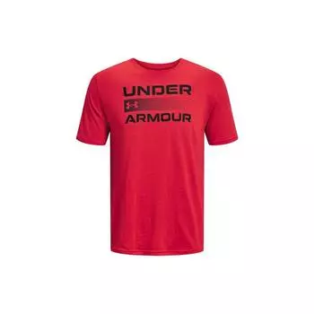 Under Armour Футболка мужская UA Team Issue Soft Fit Training с круглым вырезом и коротким рукавом, красная 1370952-600 L
