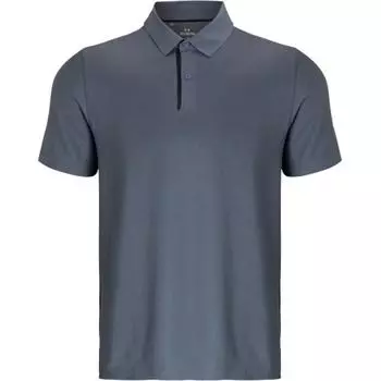 Under Armour Футболка-поло Tour Tips Golf с коротким рукавом, мужская, цвет гравийно-серый 1385128-002 S