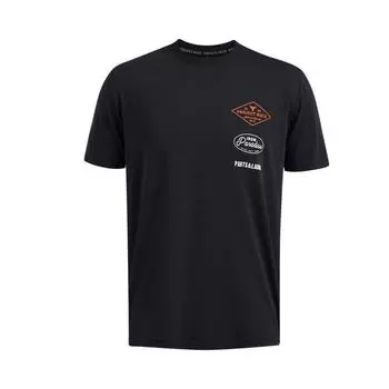 Under Armour Футболка Project Rock Johnson Series Training с круглым вырезом и коротким рукавом, мужская, черная 1386907-001 M