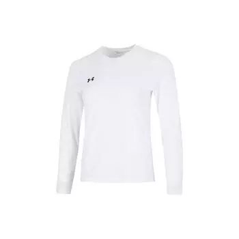 Under Armour Футболка с длинным рукавом и принтом логотипа, дышащая, женская, белая 22600308-100 L
