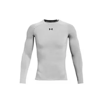 Under Armour Футболка с длинным рукавом Power Stretch Sports Fitness Shirt Men tops Modern-Gray 1257471-011 XXL