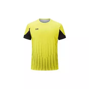 Under Armour Футболка с коротким рукавом и круглым вырезом Dopamine Minimalist Logo Print Fitness Running Cycling Unisex Tops Yellow 24500507-790 S