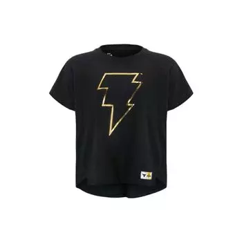 Under Armour Футболка с коротким рукавом Johnson Series Black Adam Lightning Print Split, женская 1377761-001 S
