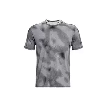Under Armour Футболка с круглым вырезом и графическим принтом Meridian, мужская, черная 1379671-001 XL
