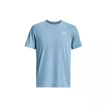 Under Armour Футболка с круглым вырезом и логотипом, спортивная, с коротким рукавом, мужская, синяя 1373997-490 XXL