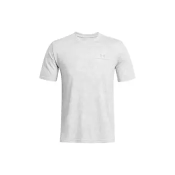 Under Armour Футболка с круглым вырезом и принтом UA Vanish Logo Tie-Dye для мужчин, цвет дымчато-серый 1383974-014 XXL