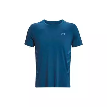 Under Armour Футболка с круглым вырезом и принтом логотипа Iso-Chill, мужские топы, Academy-Blue 1376518-426 XL