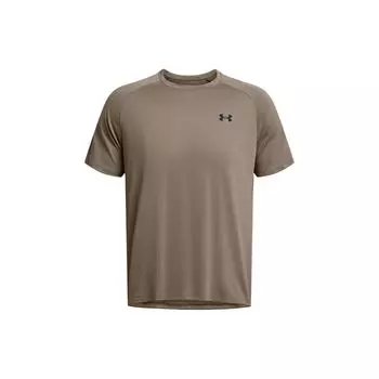 Under Armour Футболка с логотипом UA Tech™, быстросохнущая, дышащая, с круглым вырезом, мужская, льняная, 1326413-200 XL