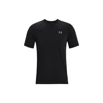 Under Armour Футболка тренировочная мужская с логотипом Solid Logo, черная 1370363-001 XL