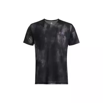 Under Armour Футболка Vanish Elite Logo Print Breathable с круглым вырезом, мужская, черная 1383669-001 XL