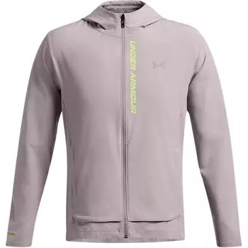 Under Armour FW24 спортивная куртка с капюшоном на молнии, мужские куртки серо-фиолетового цвета 1376794-015 M