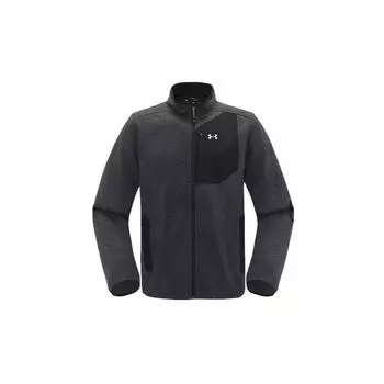 Under Armour FW/AW24 Regular Series Hiking Walking Stand Collar Zip Long Sleeve Jacket Men jackets Carbon-Gray 14412268-0057 S