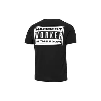 Under Armour Graphic Letter Print Crew Neck T-Shirt Men tops Black 1373744-001 M